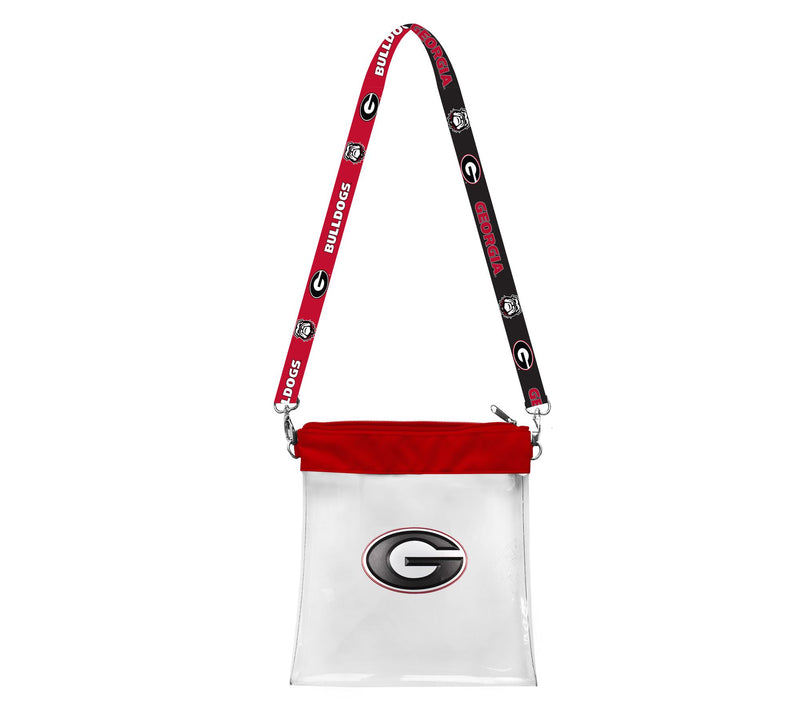 Littlearth NCAA 3D Logo Clear Satchelette — View 62