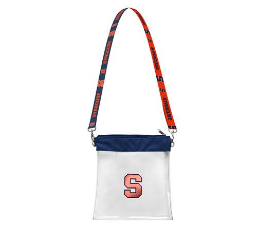 Littlearth NCAA 3D Logo Clear Satchelette — View 15
