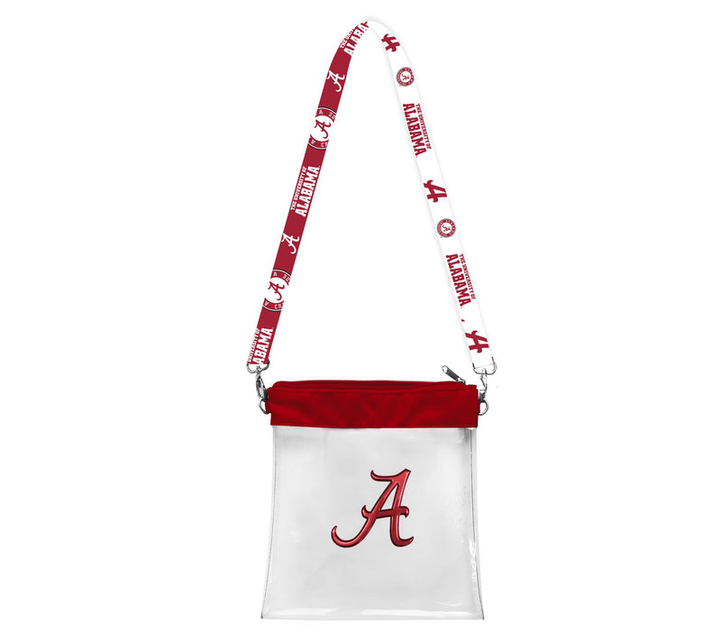 Littlearth NCAA 3D Logo Clear Satchelette — View 66
