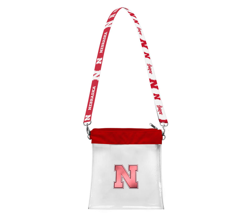 Littlearth NCAA 3D Logo Clear Satchelette — View 67