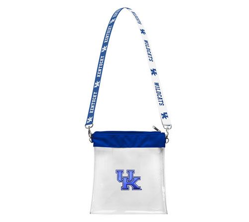 Littlearth NCAA 3D Logo Clear Satchelette — View 19