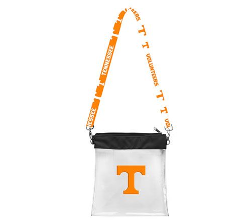 Littlearth NCAA 3D Logo Clear Satchelette — View 20
