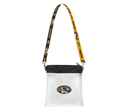 Littlearth NCAA 3D Logo Clear Satchelette — View 27