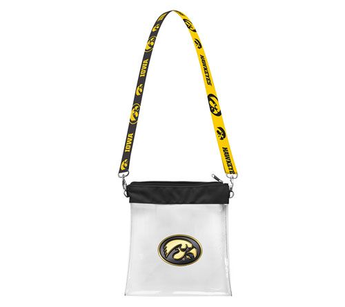 Littlearth NCAA 3D Logo Clear Satchelette — View 28