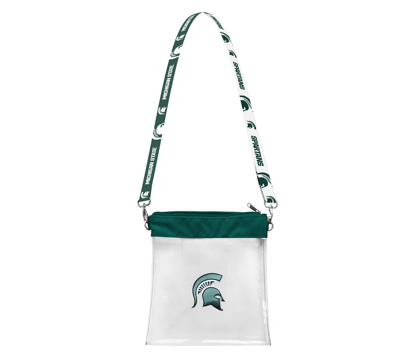 Littlearth NCAA 3D Logo Clear Satchelette — View 79