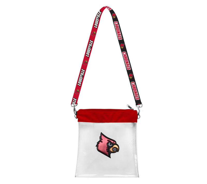 Littlearth NCAA 3D Logo Clear Satchelette — View 81