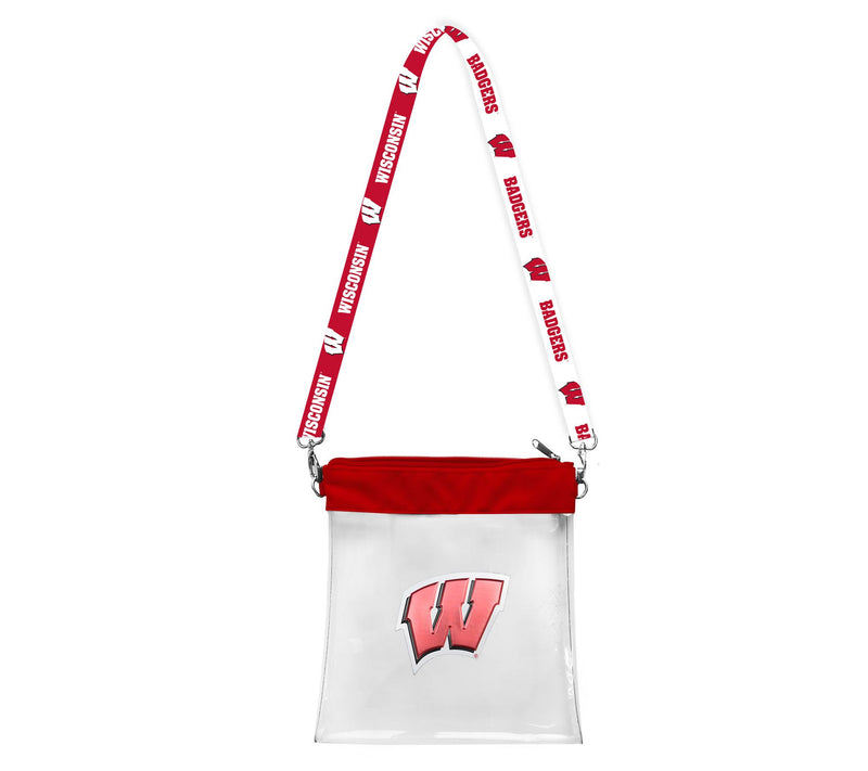 Littlearth NCAA 3D Logo Clear Satchelette — View 83