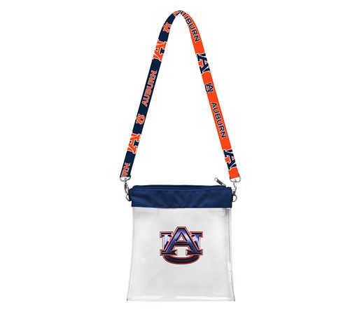 Littlearth NCAA 3D Logo Clear Satchelette — View 36
