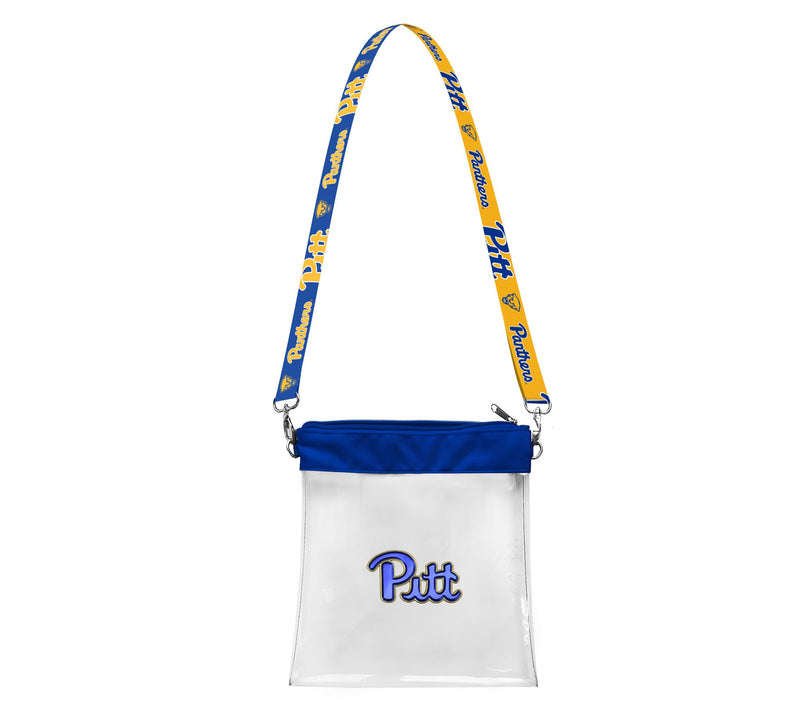 Littlearth NCAA 3D Logo Clear Satchelette — View 93