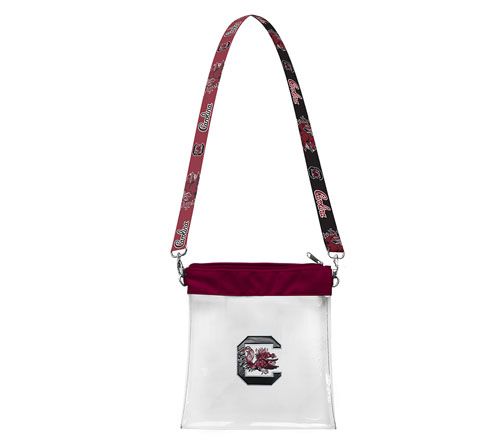 Littlearth NCAA 3D Logo Clear Satchelette — View 51