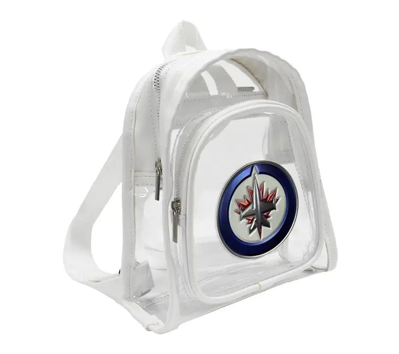 Littlearth NHL 3D Logo Clear Mini Backpack — View 16