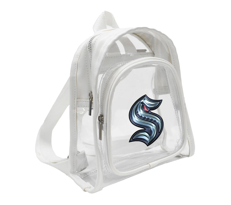 Littlearth NHL 3D Logo Clear Mini Backpack — View 43