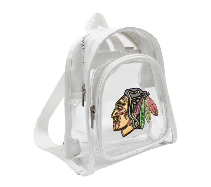 Littlearth NHL 3D Logo Clear Mini Backpack — View 44