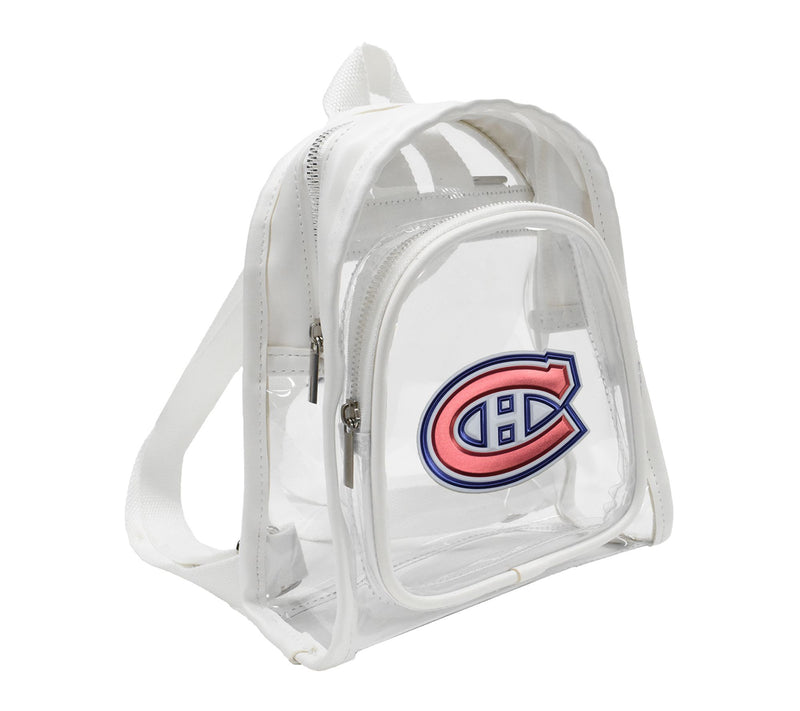 Littlearth NHL 3D Logo Clear Mini Backpack — View 56