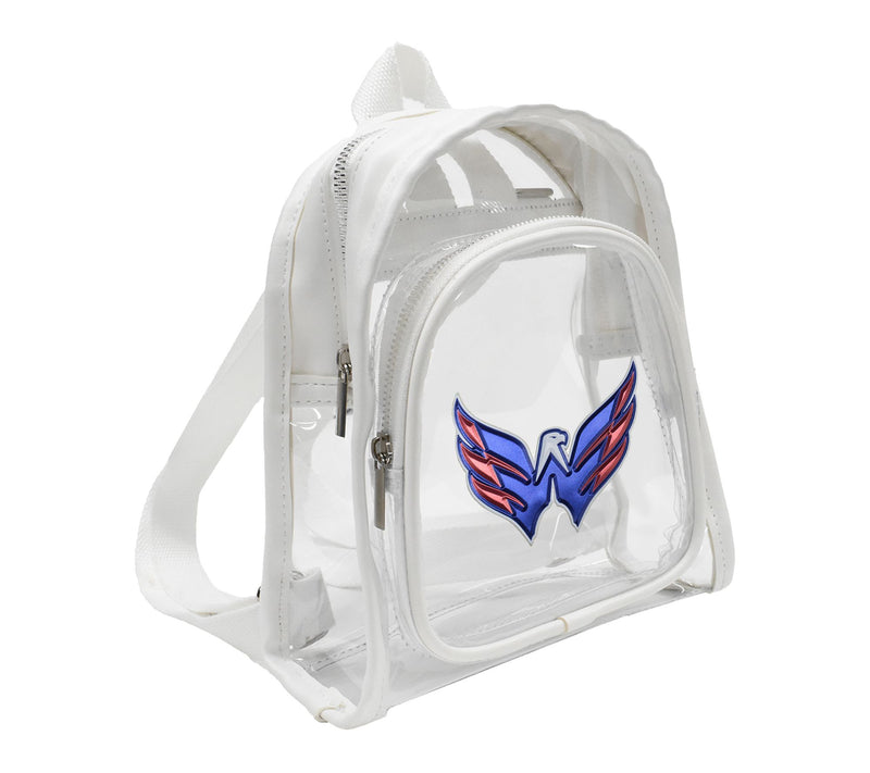 Littlearth NHL 3D Logo Clear Mini Backpack — View 58