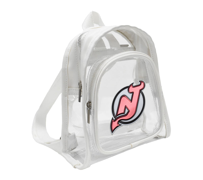 Littlearth NHL 3D Logo Clear Mini Backpack — View 9