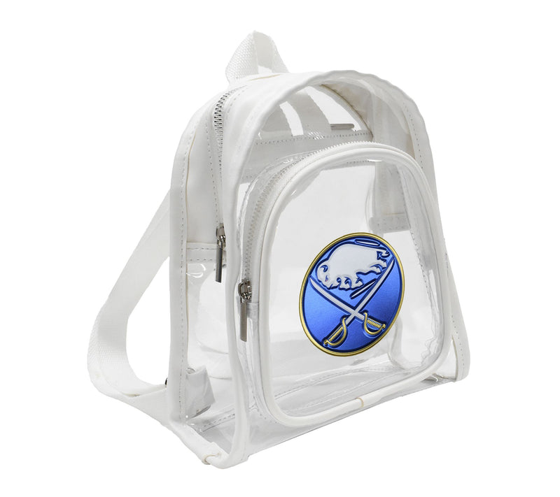 Littlearth NHL 3D Logo Clear Mini Backpack — View 65
