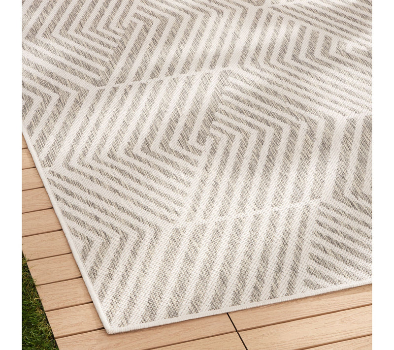 NMNY Patio Country Ombre Geo 9x12 Indoor/Outdoor Rug — View 3