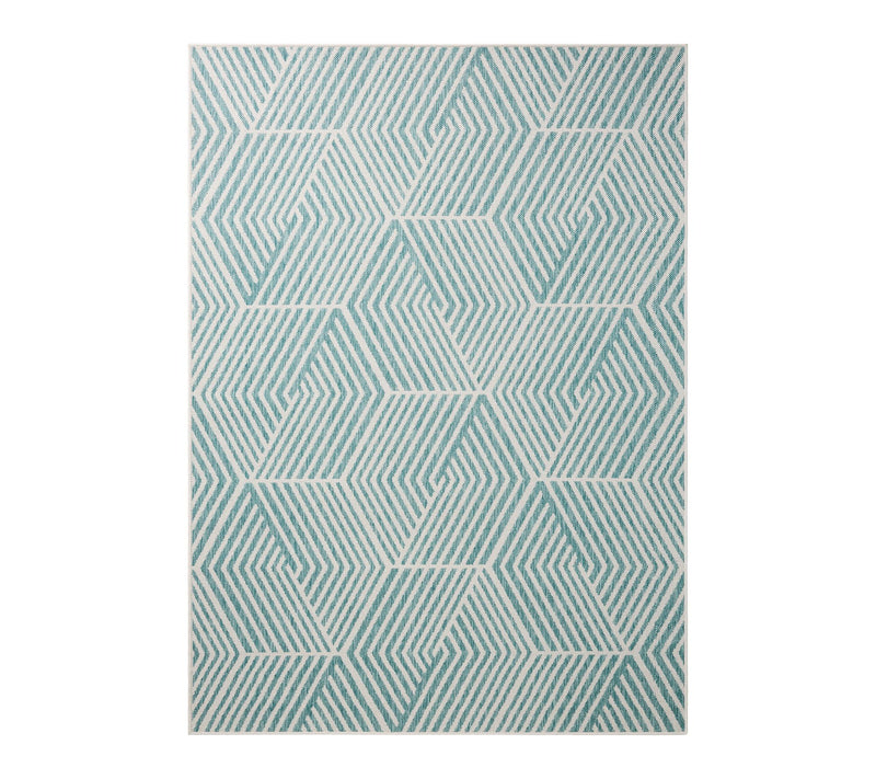 NMNY Patio Country Ombre Geo 4x5 Indoor/OutdoorRug — View 15