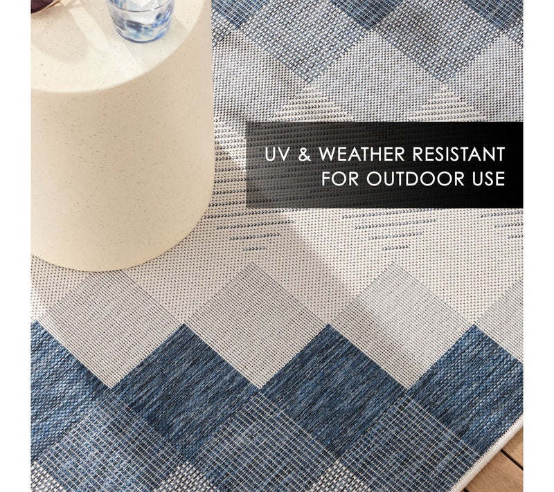 NMNY Patio Country Ombre Chevron 9x12 Indoor/Outdoor Rug — View 6