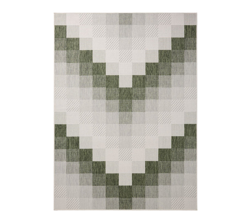 NMNY Patio Country Ombre Chevron 6x9 Indoor/Outdoor Rug — Main view