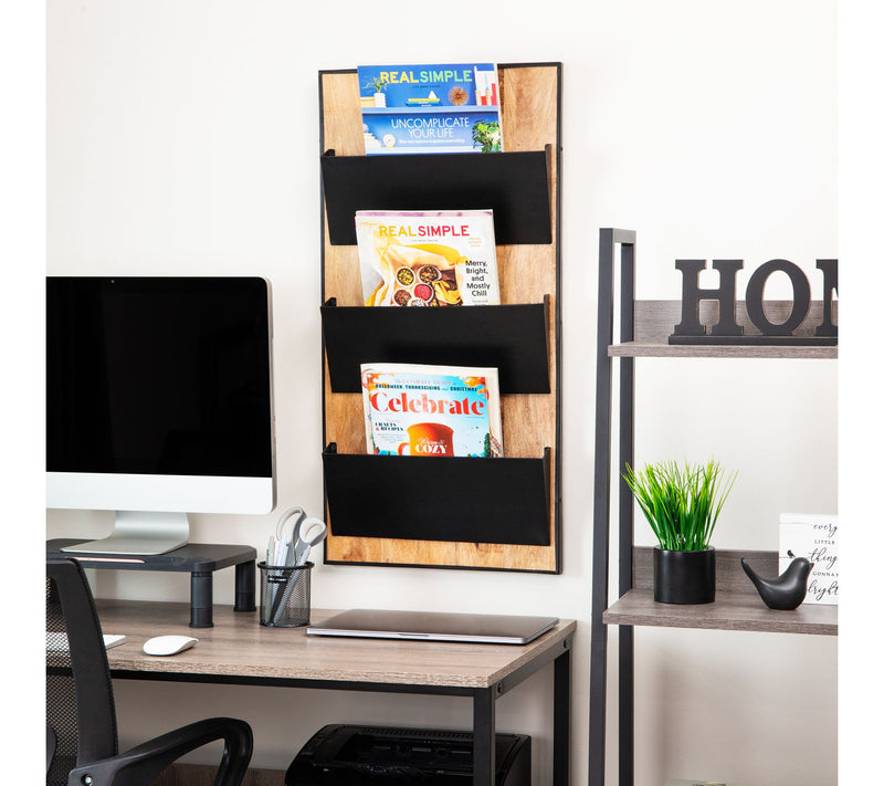 Mind Reader 3-Tier Wall-Mounted File Organizer — View 6