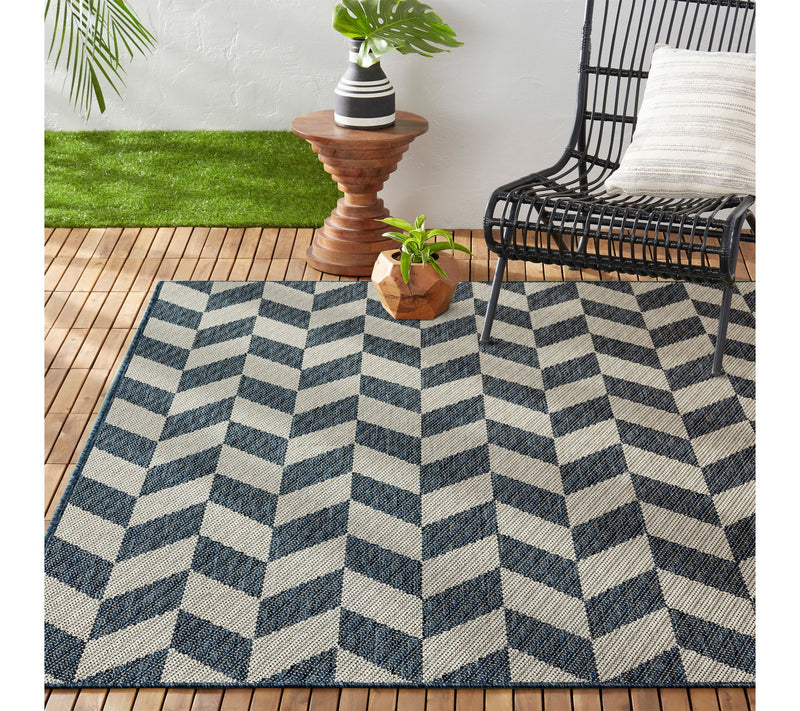 NMNY Patio Country Calla 6x9 Indoor/Outdoor Rug — View 2