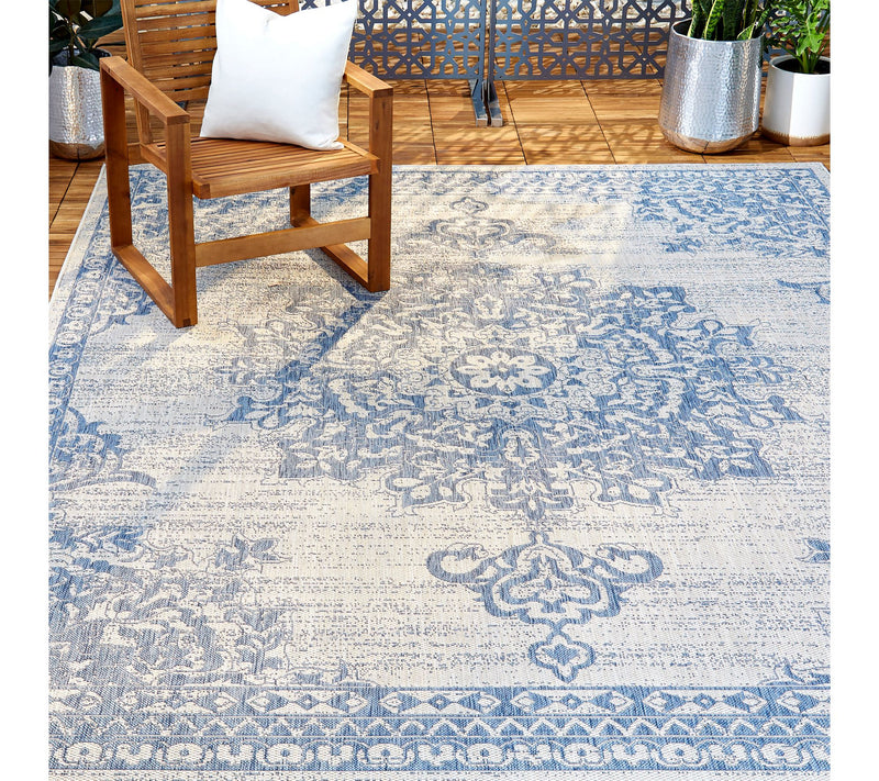 NMNY Patio Country Azalea 9x12 Indoor/Outdoor Rug — View 2