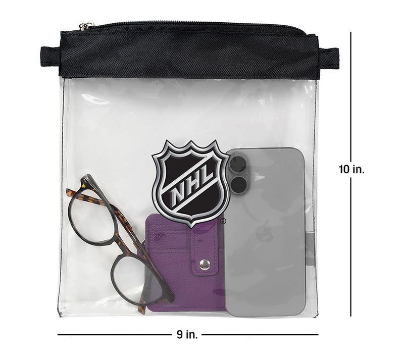 Littlearth NHL 3D Logo Clear Satchelette — View 4