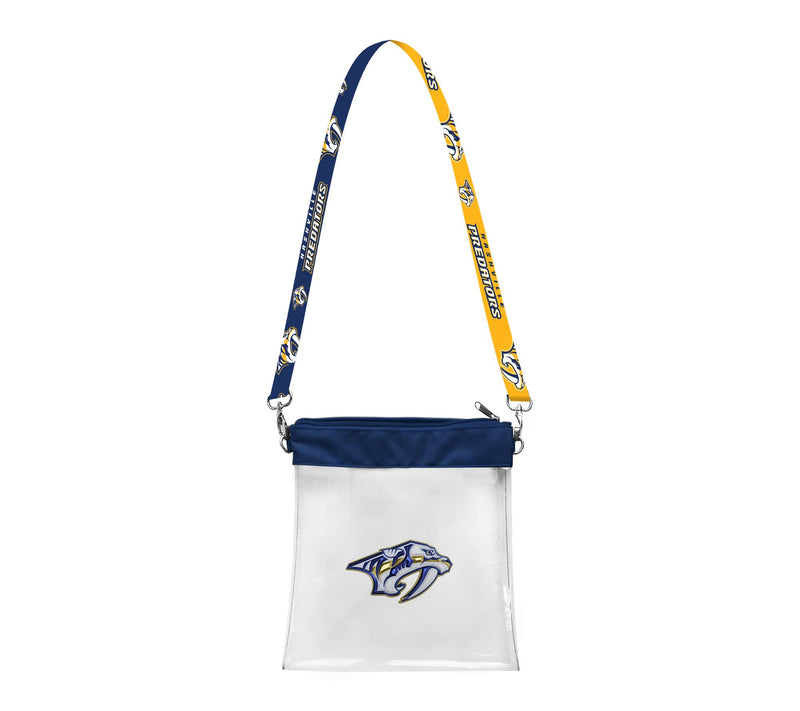 Littlearth NHL 3D Logo Clear Satchelette — View 28