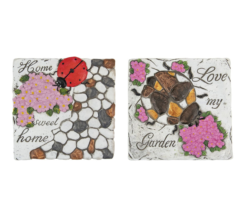 Northlight Set of 2 Sentiment Garden Stones 7" — View 8