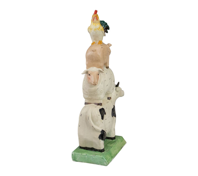 Northlight 11.5" Stacked Farm Animals Outdoor Garden Statue — View 4
