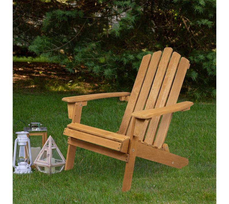 Northlight 36" Folding Adirondack Chair — View 2