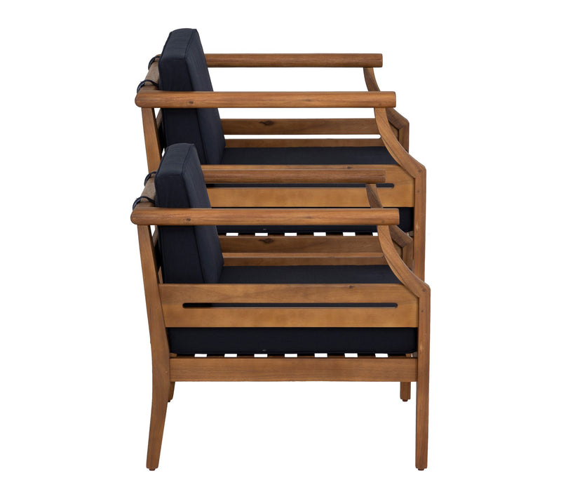 Linon Home Arlen Outdoor Club Chair Set of 2 — View 4