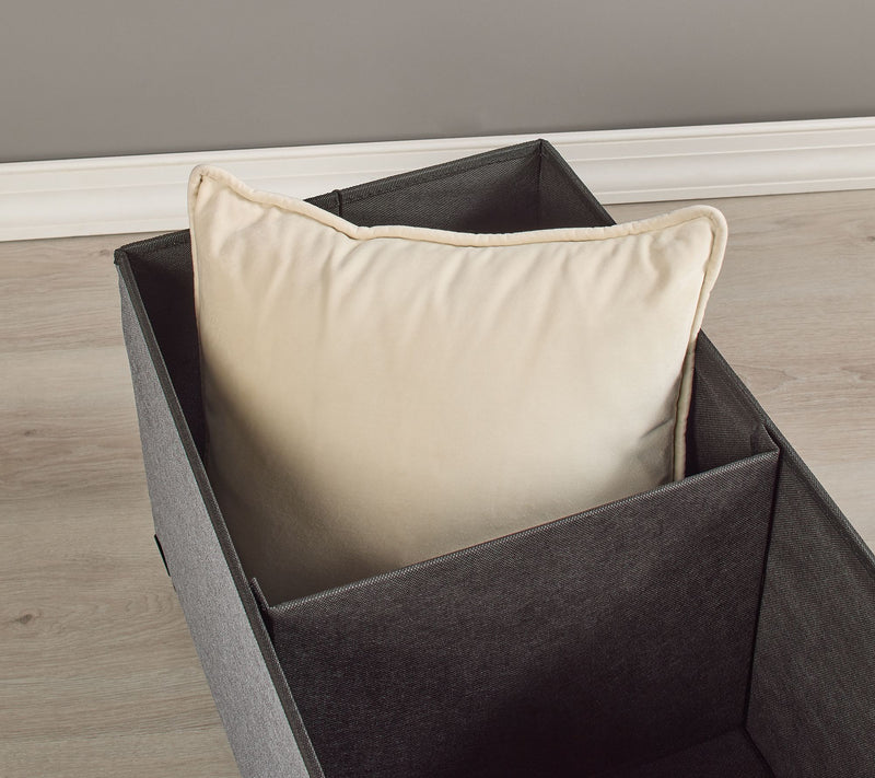 Home Reflections Collapsible Storage Bench — View 5