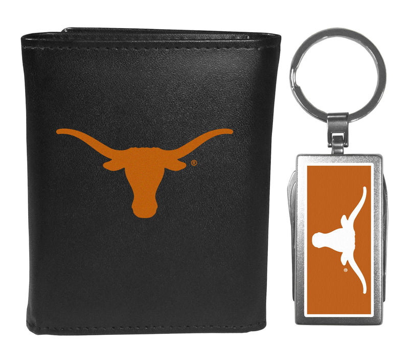 Siskiyou Sports NCAA College Leather Tri-fold &Key Chain — Main view