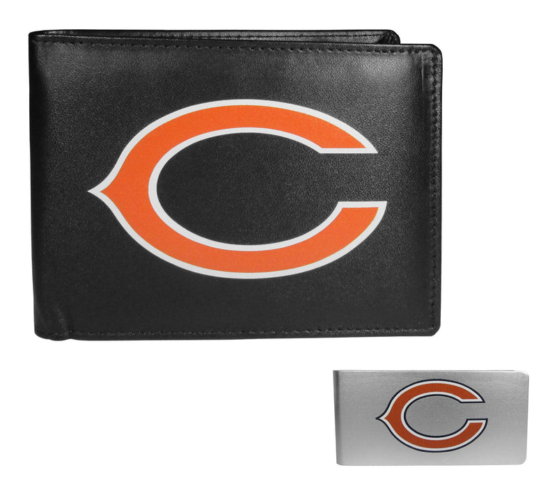 Siskiyou Sports NFL Leather Bi-fold Wallet & Money Clip — Main view