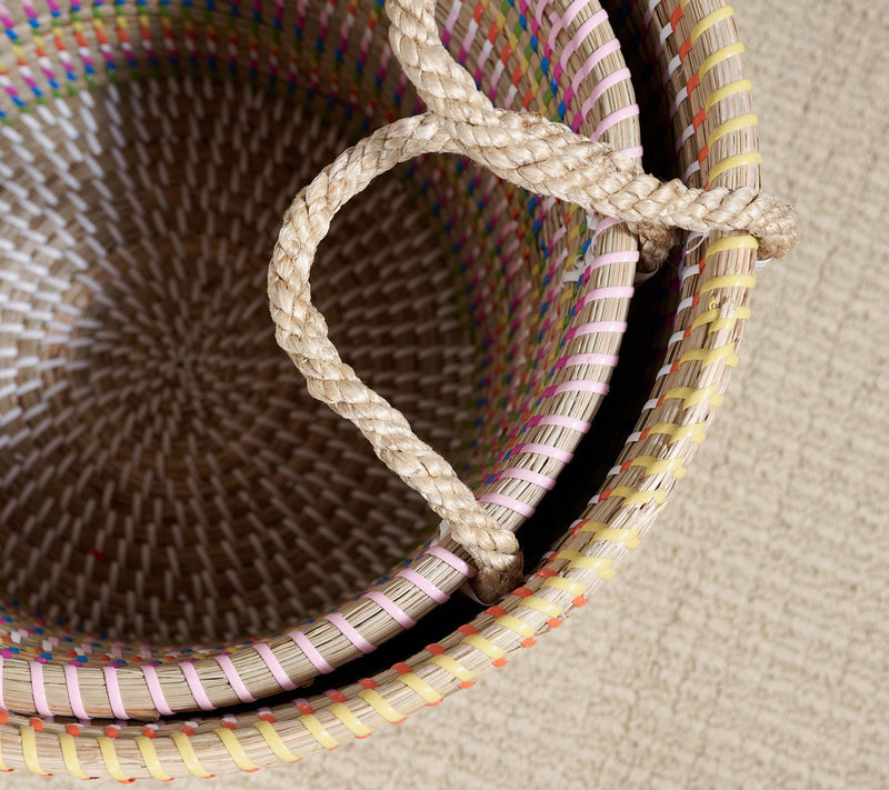 Ode to Color by Lori Weitzner S/2 Baskets Small & Medium — View 2