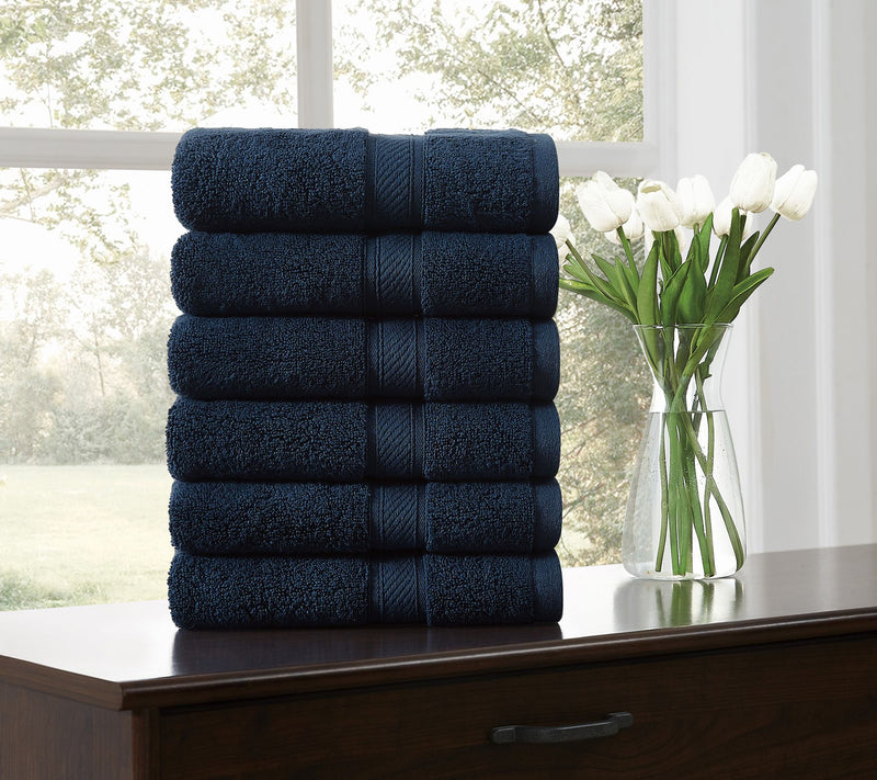 Royal Velvet Regal Plush 6-Piece Hand Towel — View 19