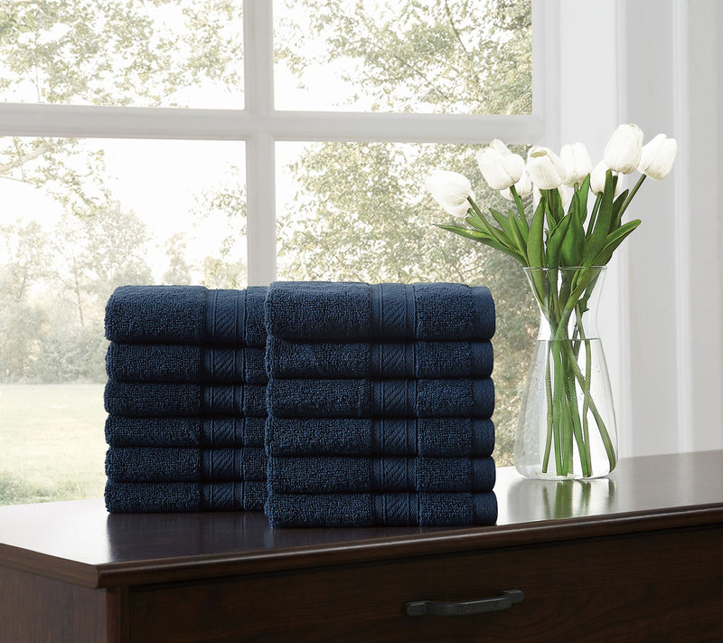 Royal Velvet Regal Plush 12-Piece Wash Cloth — Main view