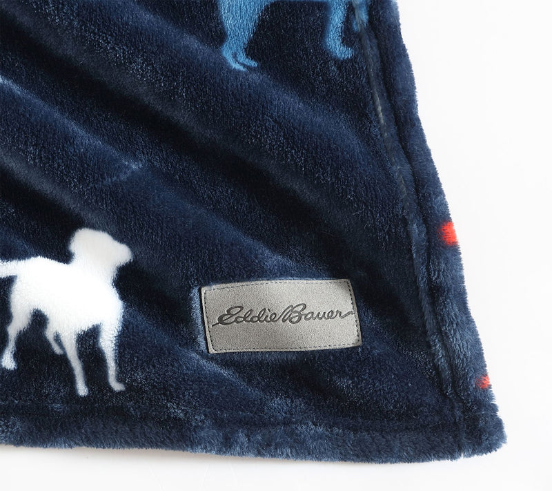 Eddie Bauer Americana Plush Fleece Throw Blanket — View 7