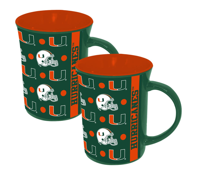 The Memory Company NCAA College 2pk 15oz Ceramic Line Up Mug — View 49