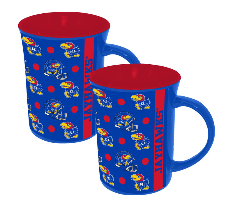 The Memory Company NCAA College 2pk 15oz Ceramic Line Up Mug — View 58