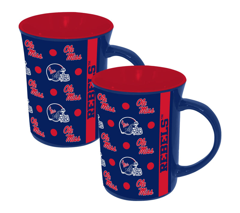 The Memory Company NCAA College 2pk 15oz Ceramic Line Up Mug — View 38