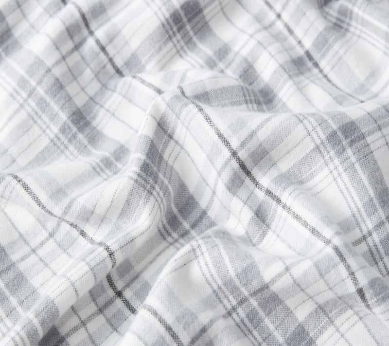 Eddie Bauer Beacon Hill Grey Cotton King SheetSet — View 6