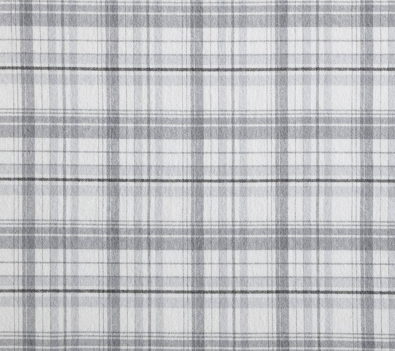 Eddie Bauer Beacon Hill Grey Cotton Full SheetSet — View 5