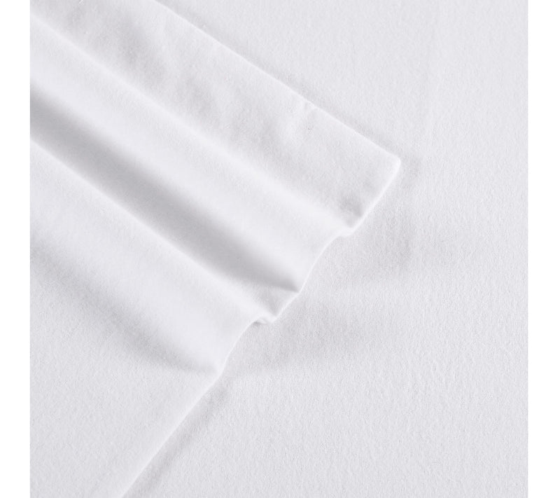 Eddie Bauer Solid White Cotton King Sheet Set — View 4