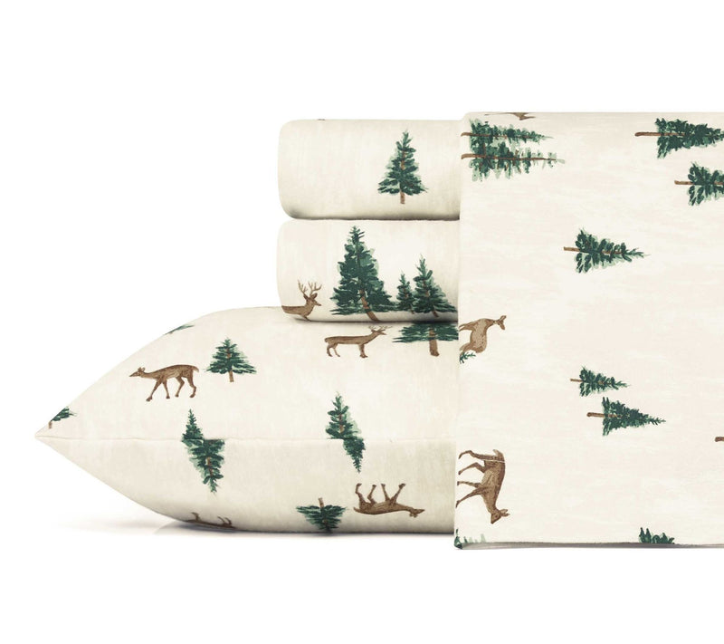 Eddie Bauer Deer Hollow Beige Cotton King SheetSet — View 10