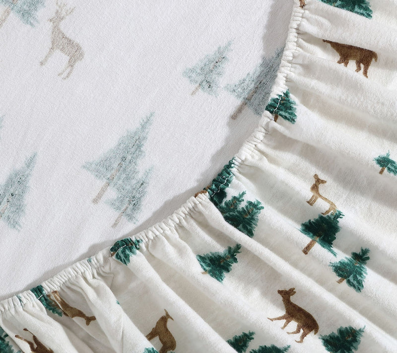 Eddie Bauer Deer Hollow Beige Cotton King SheetSet — View 4