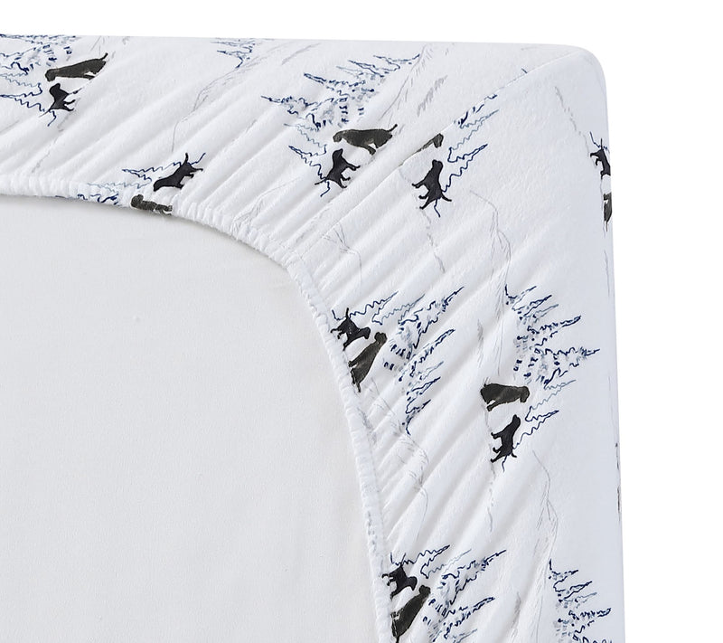 Eddie Bauer Dog Friends White Cotton Full SheetSet — View 5